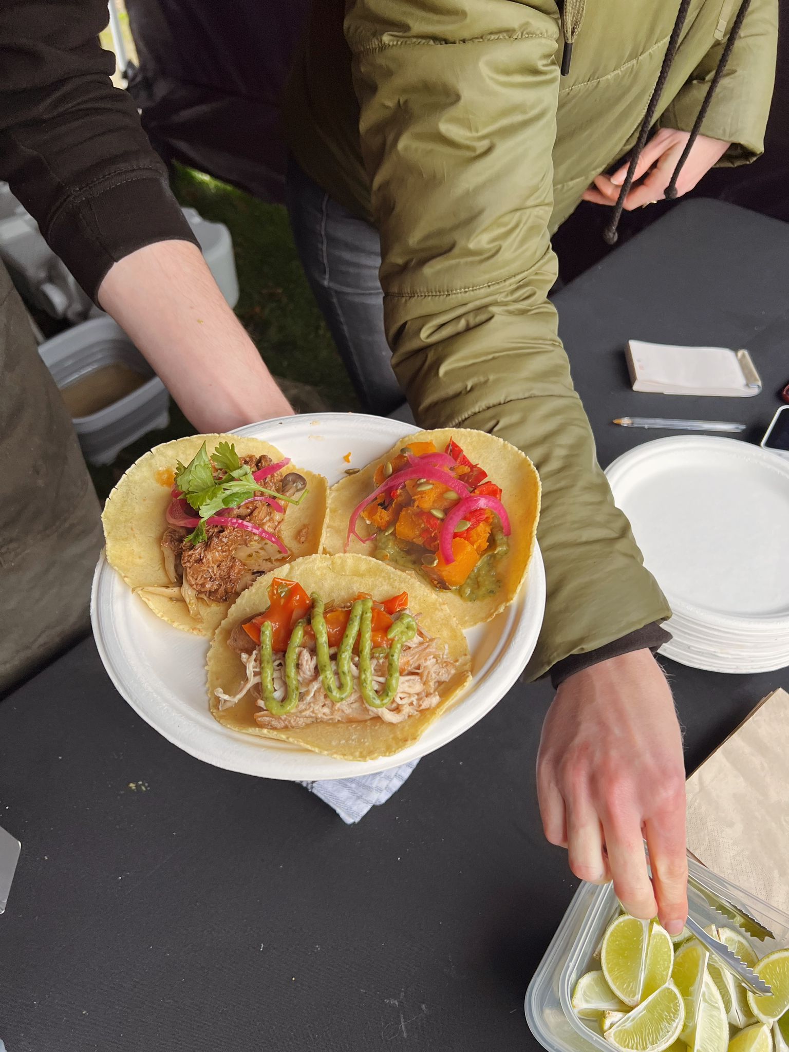 Traditional Mexican Tacos Using Wood Fires & Smoking