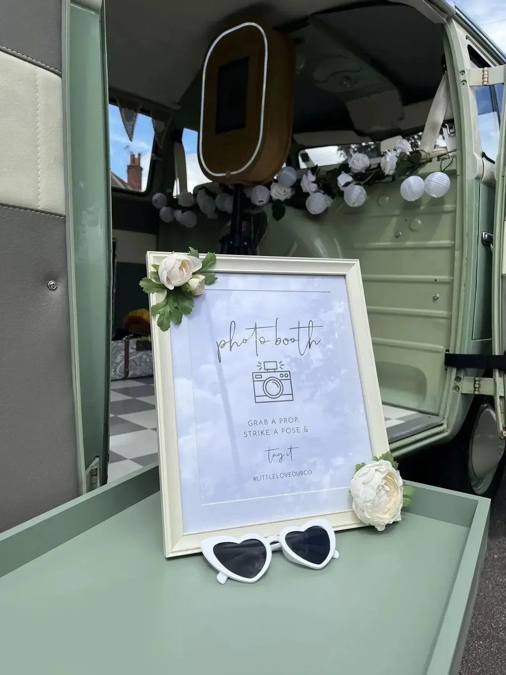 Meet 'Peggy-Sue' The Vintage VW Camper Van Photo Booth