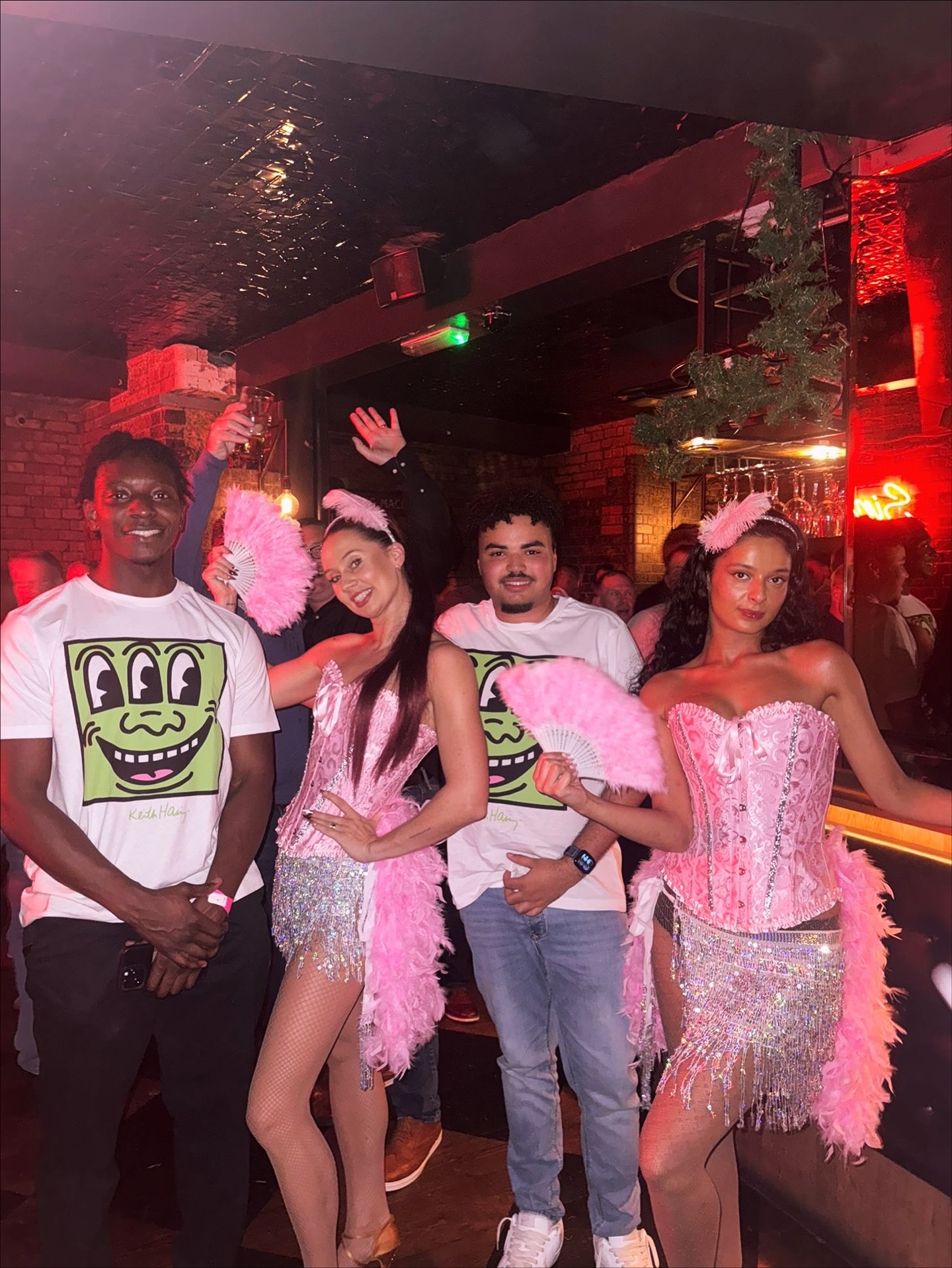Pink Showgirls💖 High-Energy Trio Dancers