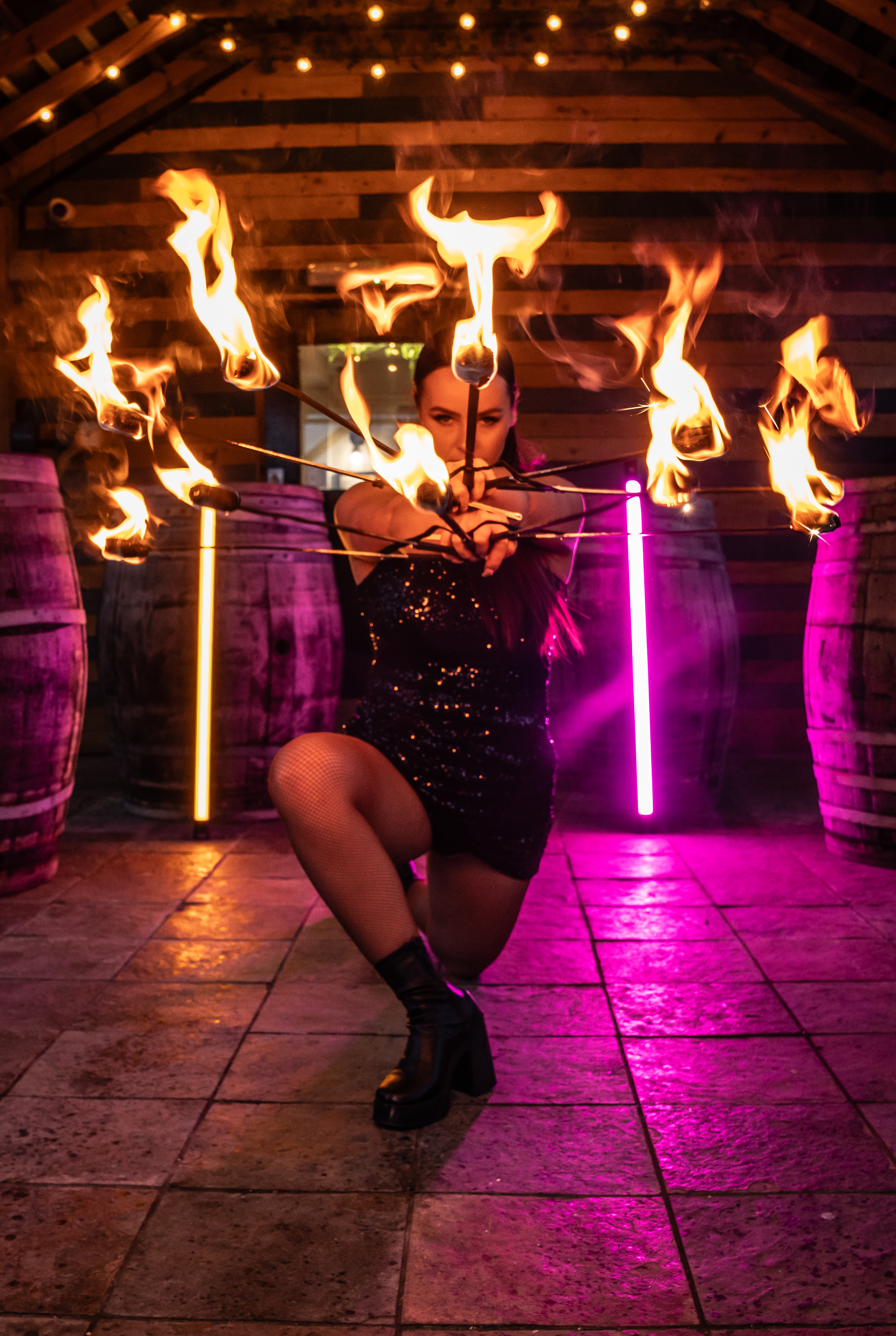 Light Up Your Event with Fire Performer