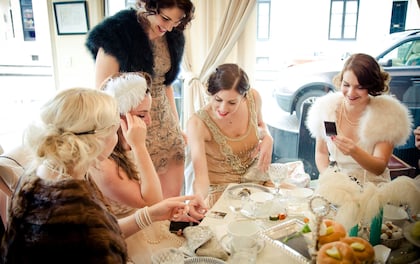 1920s Vintage Style Afternoon Tea with China