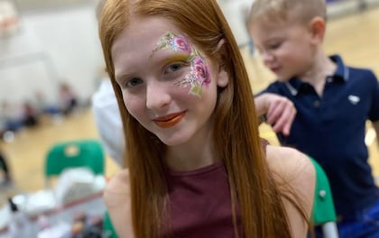 Face Painting with Hyper-Allergenic Paints