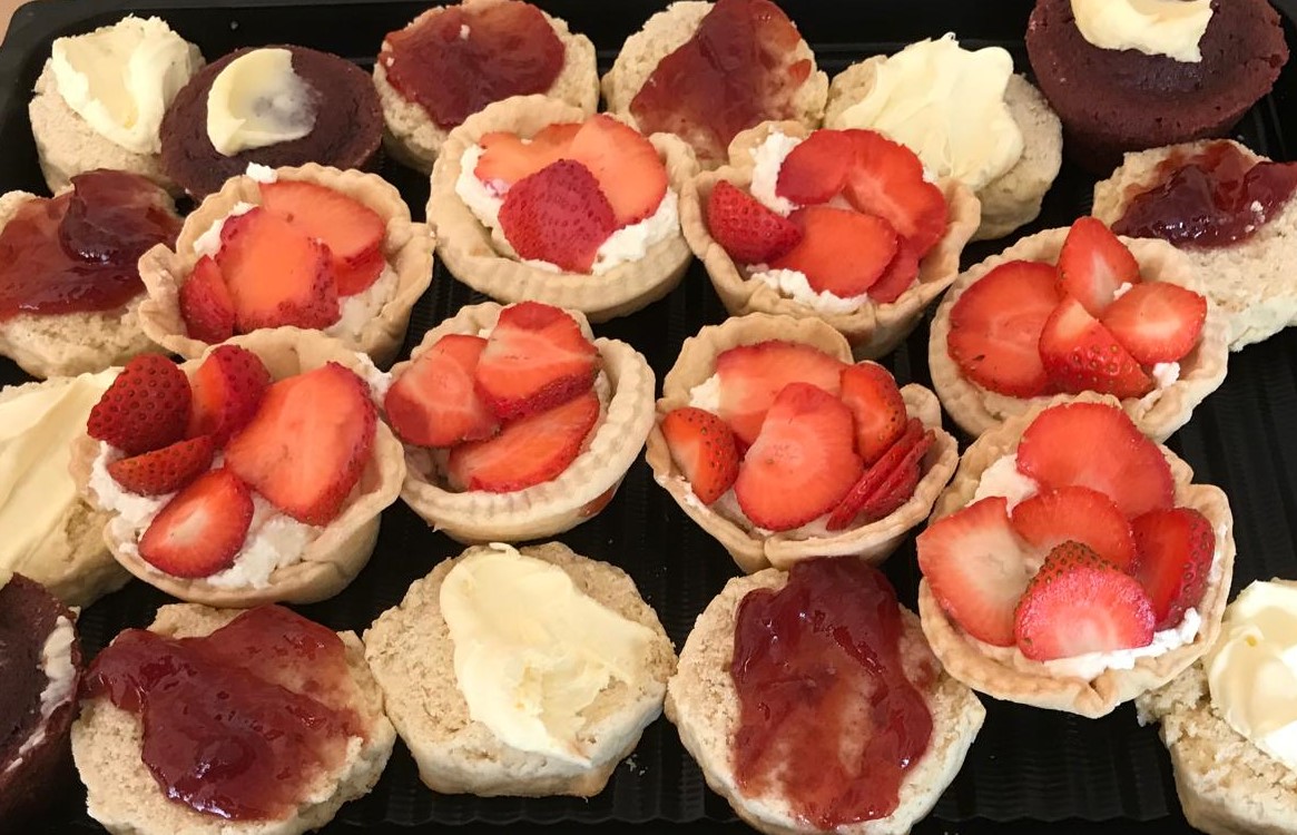 Afternoon Tea Buffet with Sandwiches, Scones & Cakes