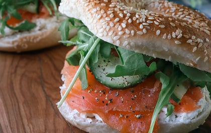 Freshly Made Bagel Menu Inspired from Countries Across the World