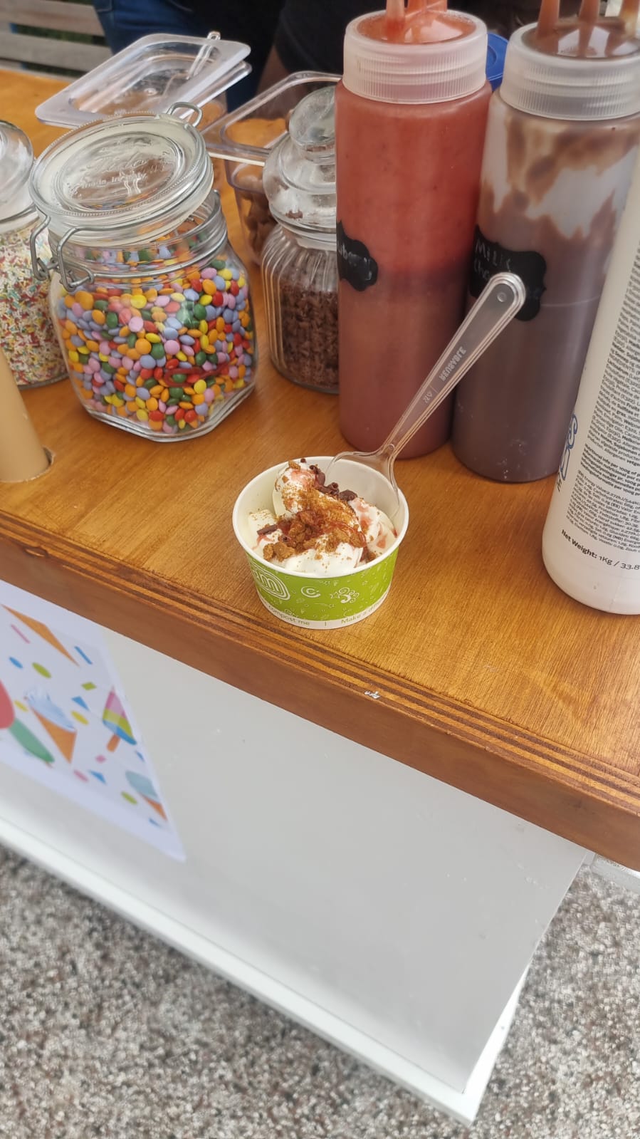 Luxury Soft Serve Ice Cream Cart