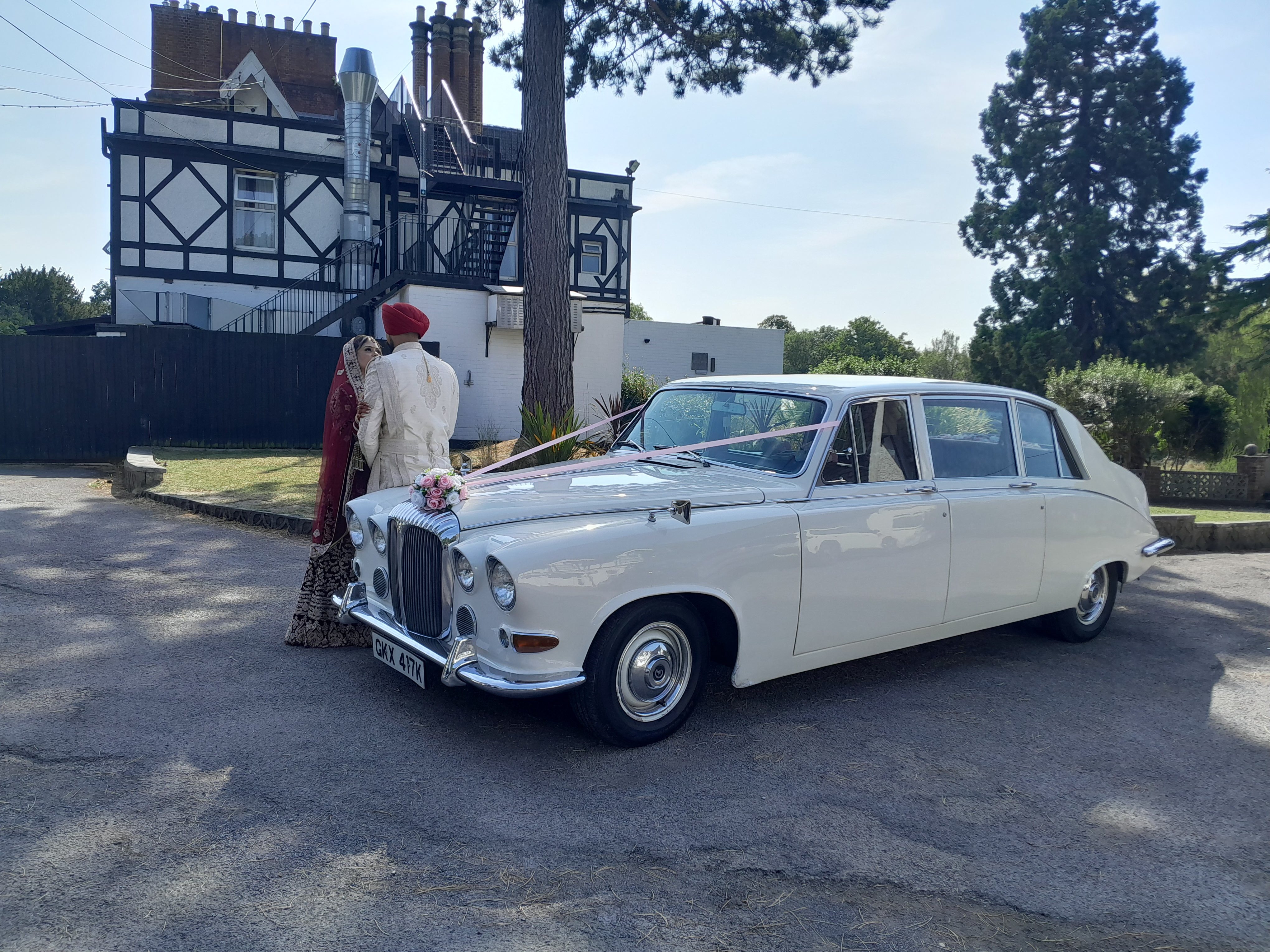Elegant Vintage Daimler Limousine