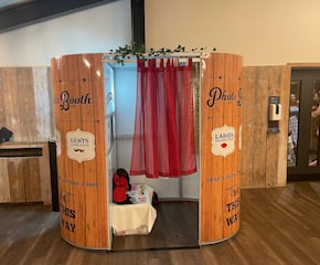 Celebrate the Moment With Enclosed Photo Booth