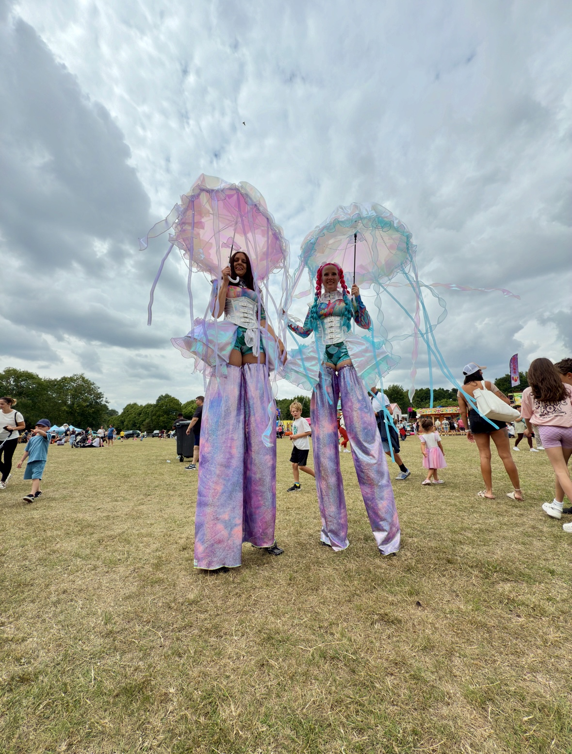 Interactive Dazzling Stilt Walker Meet & Greet at Your Event