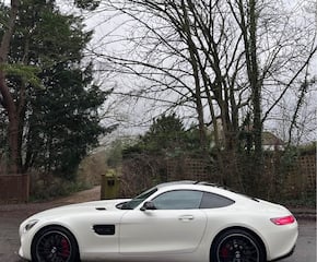 Arrive in style In Mercedes AMG GTS