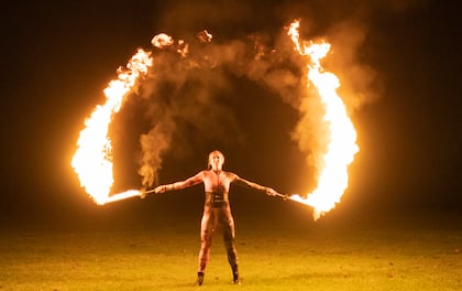 Captivating Fire Show - Multiskilled Fire Performance