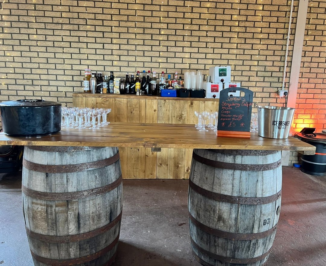 Sip, Savor, and Socialise with All Inclusive Whiskey Barrel Bar