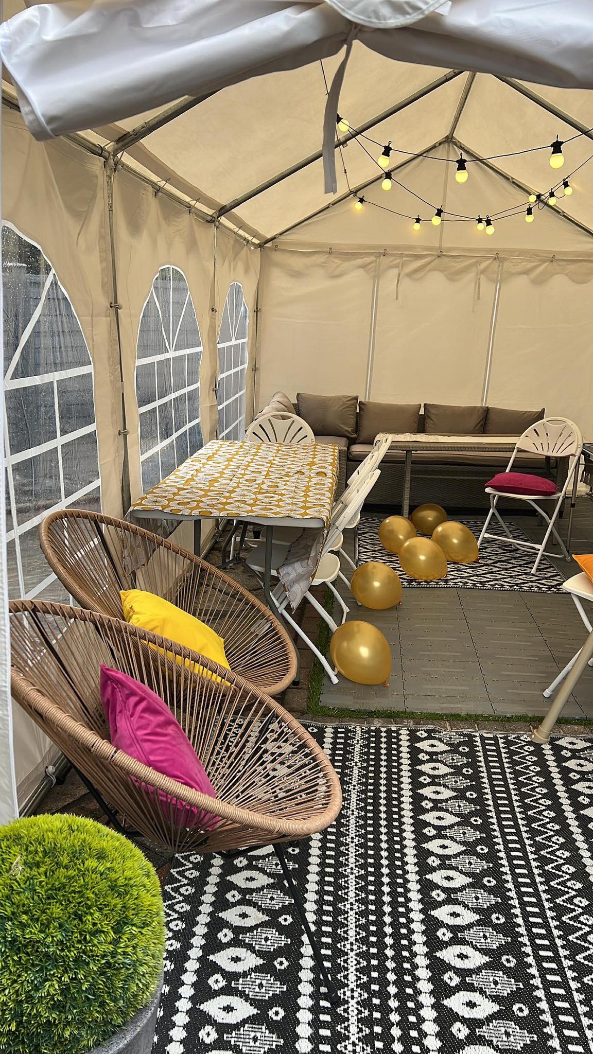 Elegant, Stylish High-Quality 3m x 6m Marquee