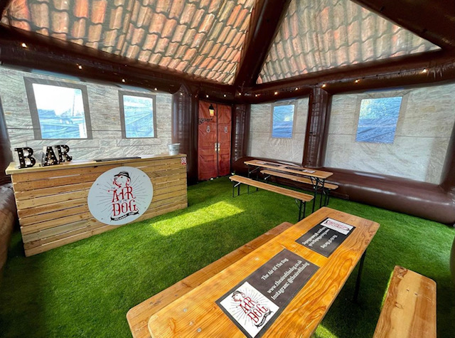 Inflatable Pub with Bar & More