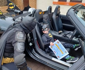 Bring Batman & His Batmobile To Your Party