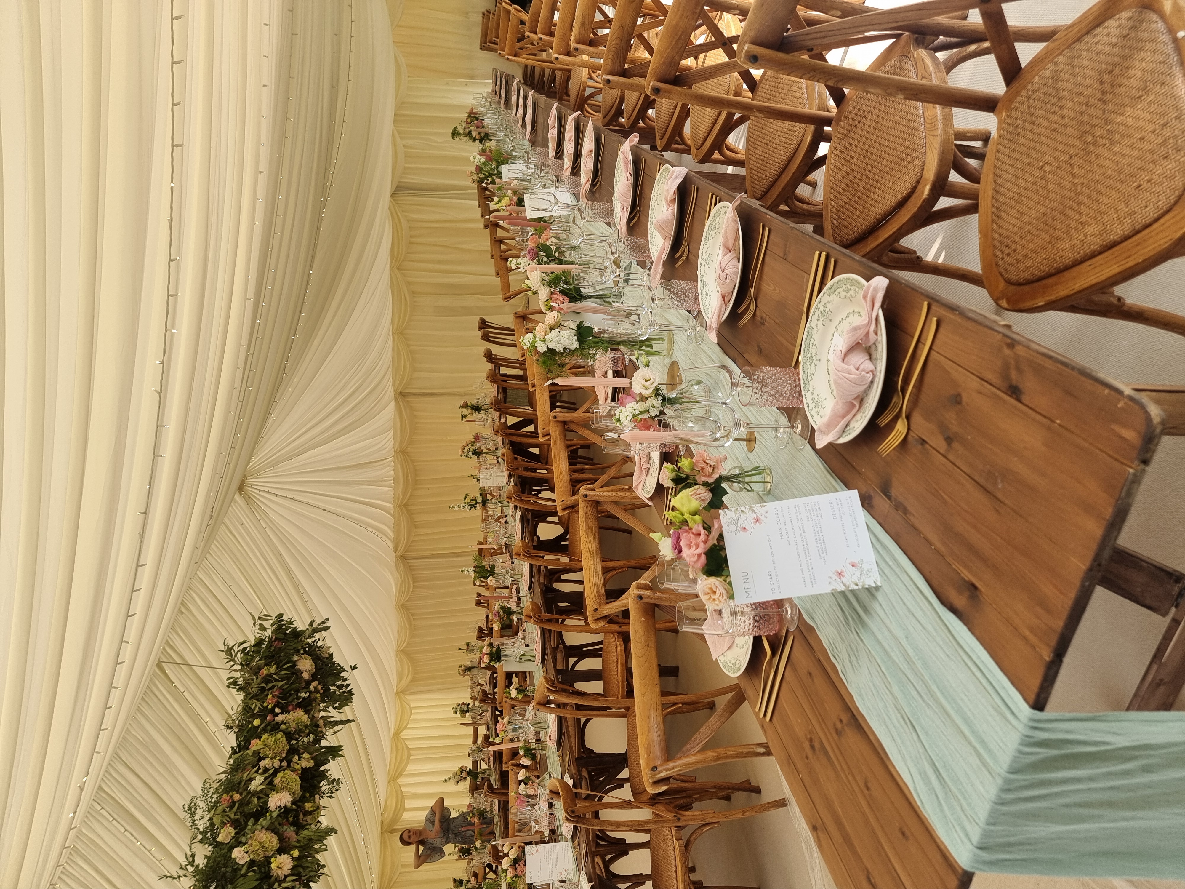 Create your Personalised Venue with a 12m x 27m Marquee