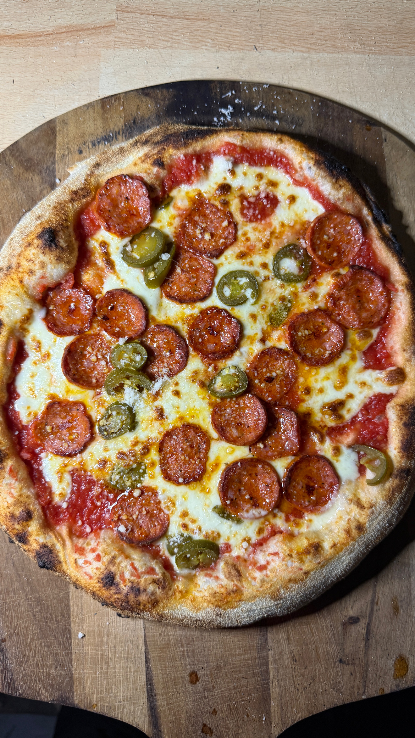 Vintage Airstream Serving Stonebaked Pizza