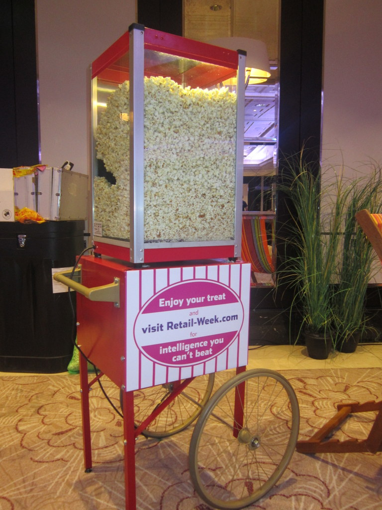 Popcorn Cart Hire with Optional Branding