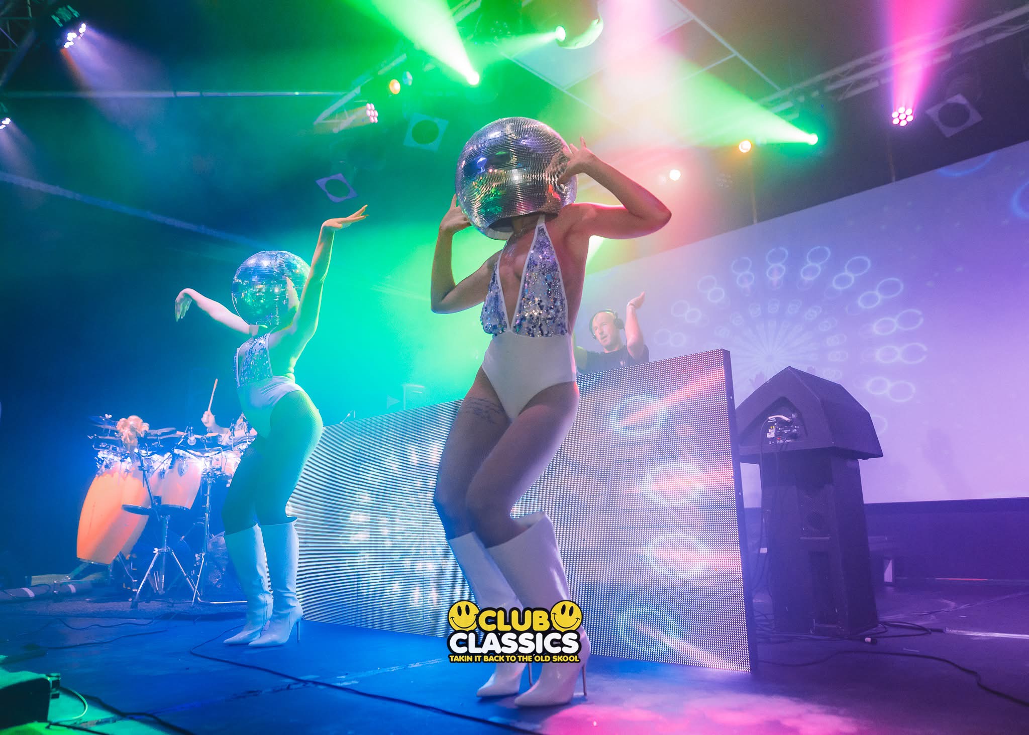 Disco Ball Head Performers – Ultimate Party Showstoppers 🪩