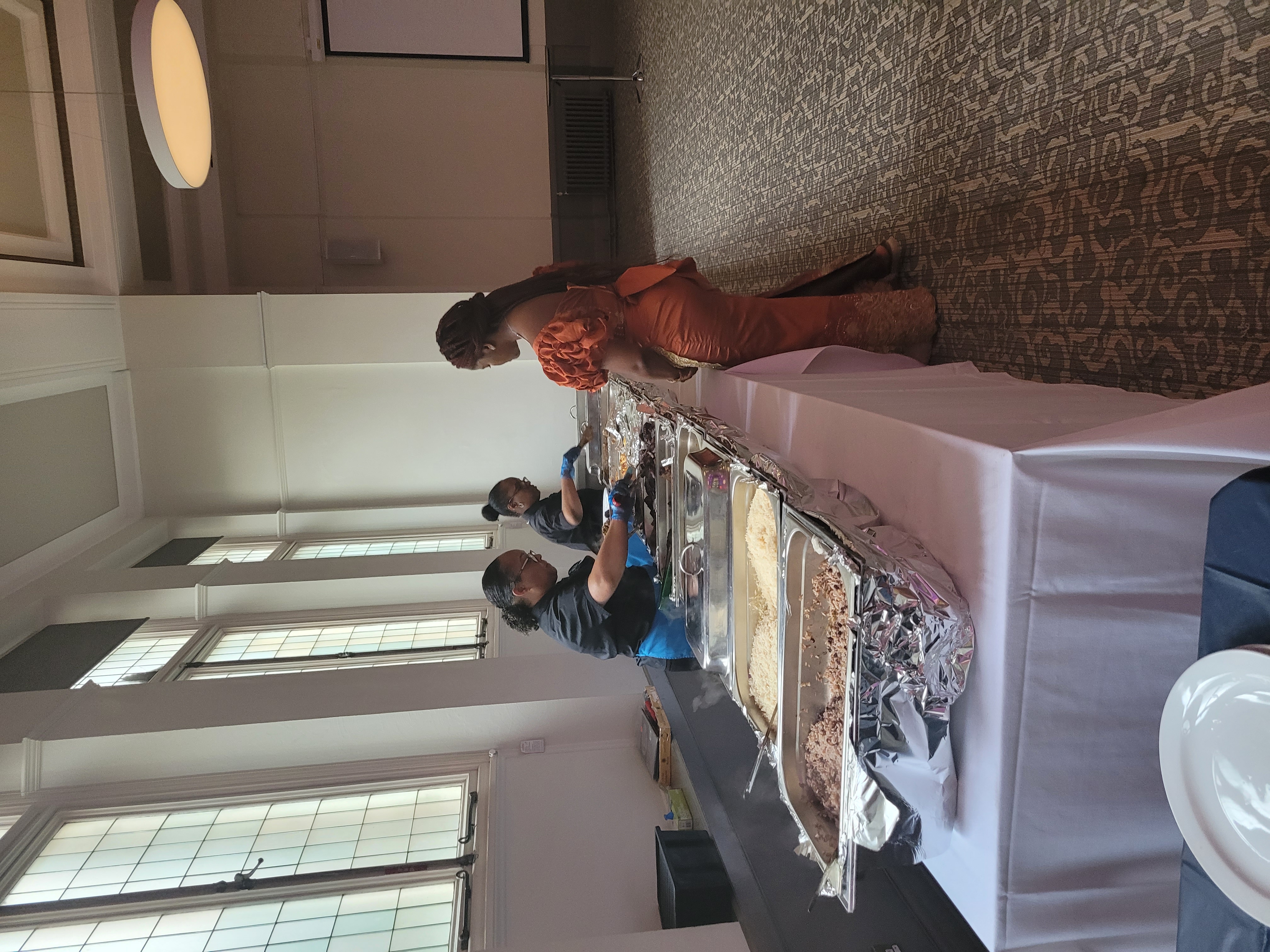 Serving the Best Caribbean Hot Buffet