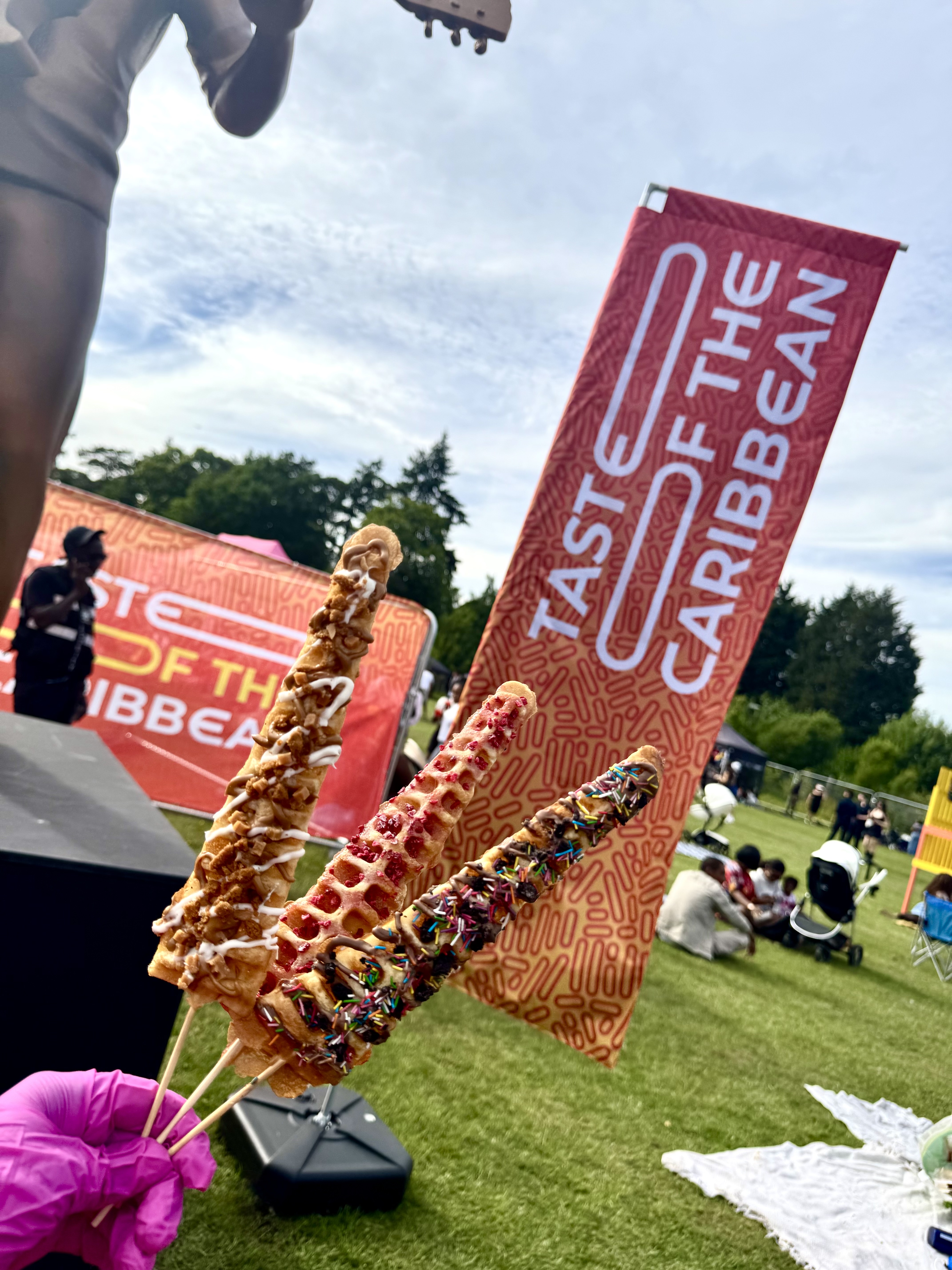 Warm & Delicious Waffle Sticks