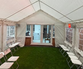 White 3m x 2m Marquee Party Tent