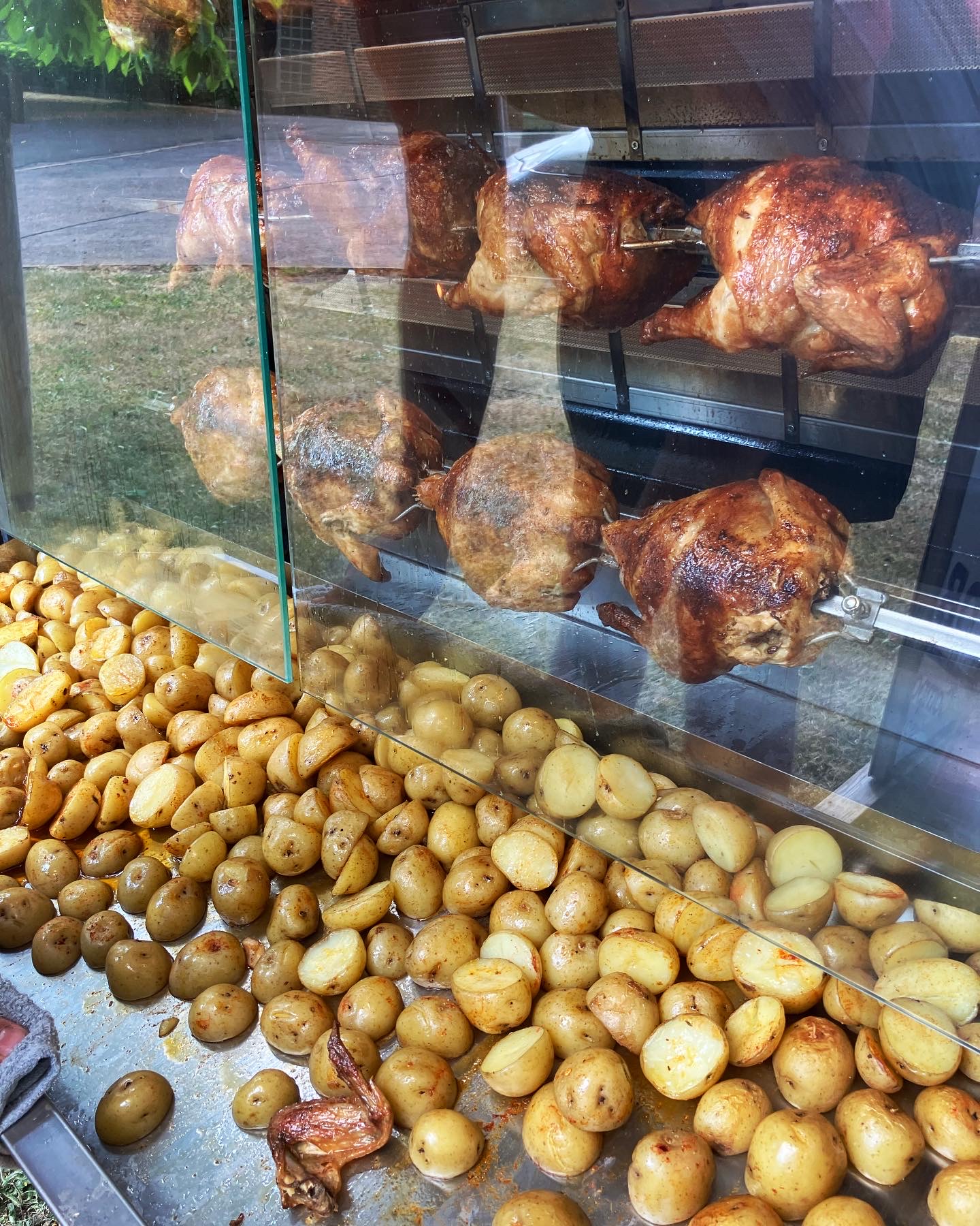 Rotisserie Hoisin Duck Wraps Served with Duck Fat Roasties 🦆