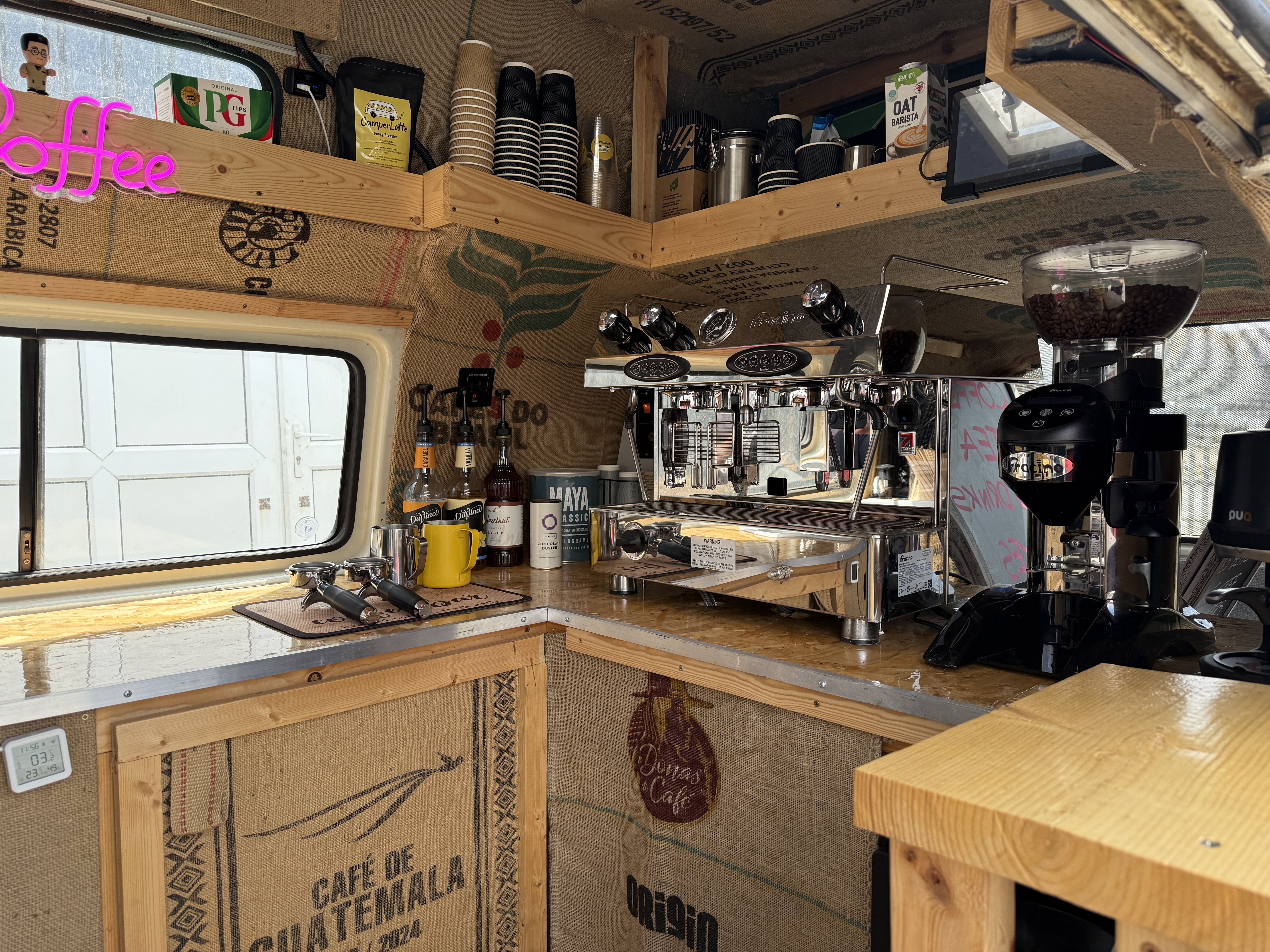 VW Camper Mobile Barista Coffee Bar