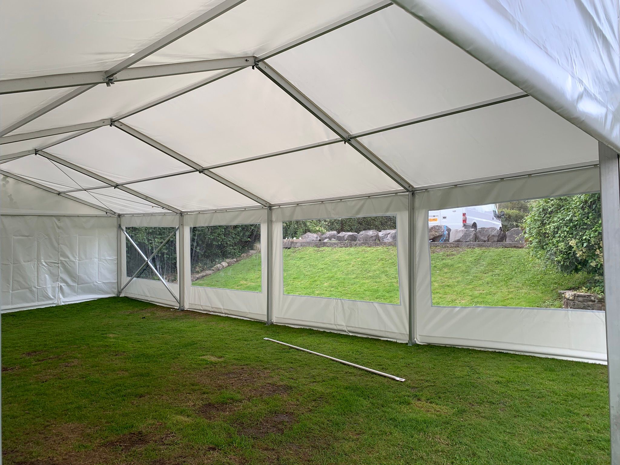 Luxury 9m x 12m White Marquee