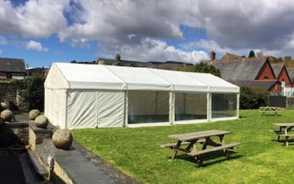 6m x 12m Marquee for Garden Parties