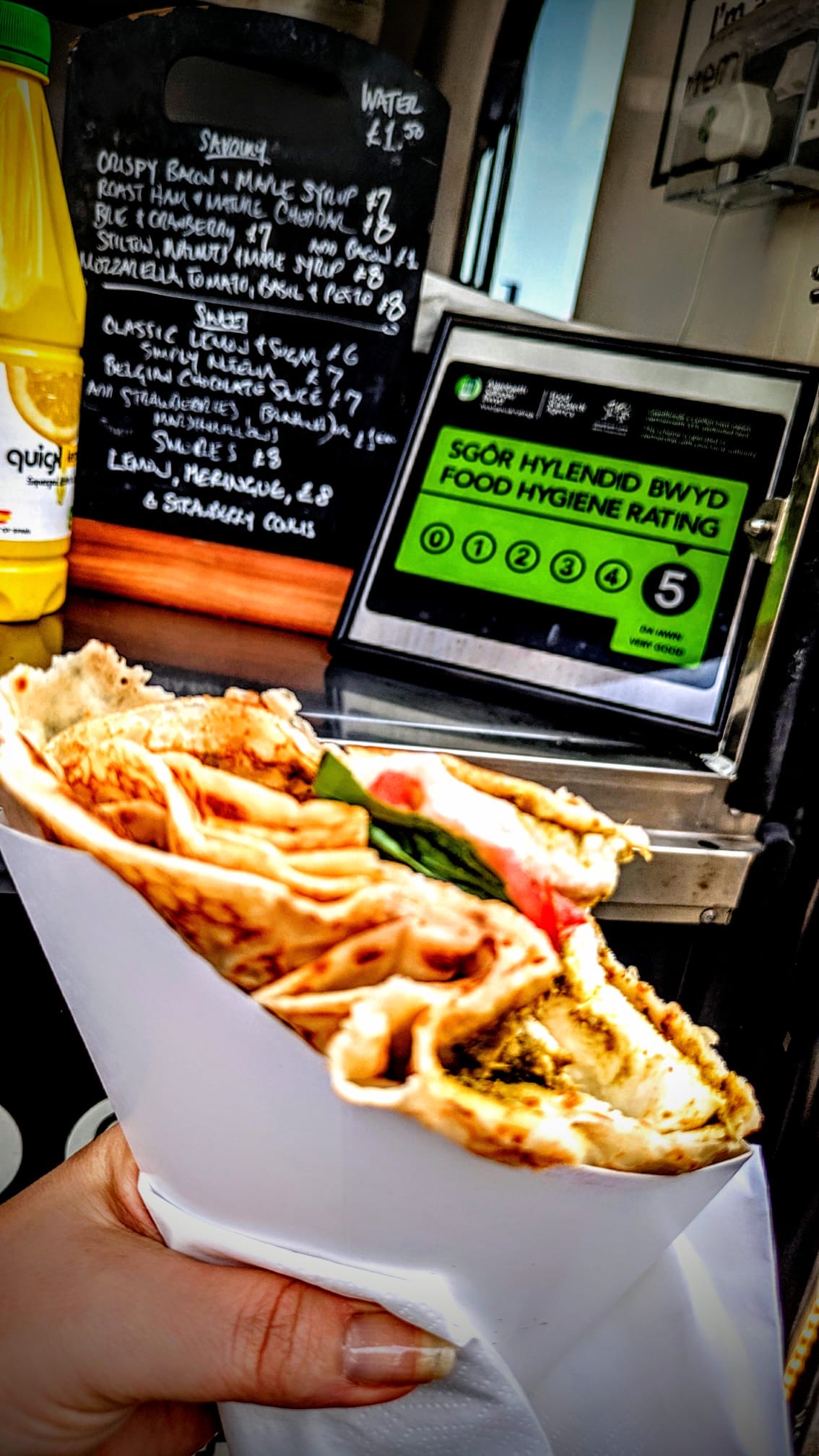 Delicious Sweet & Savoury Crêpes