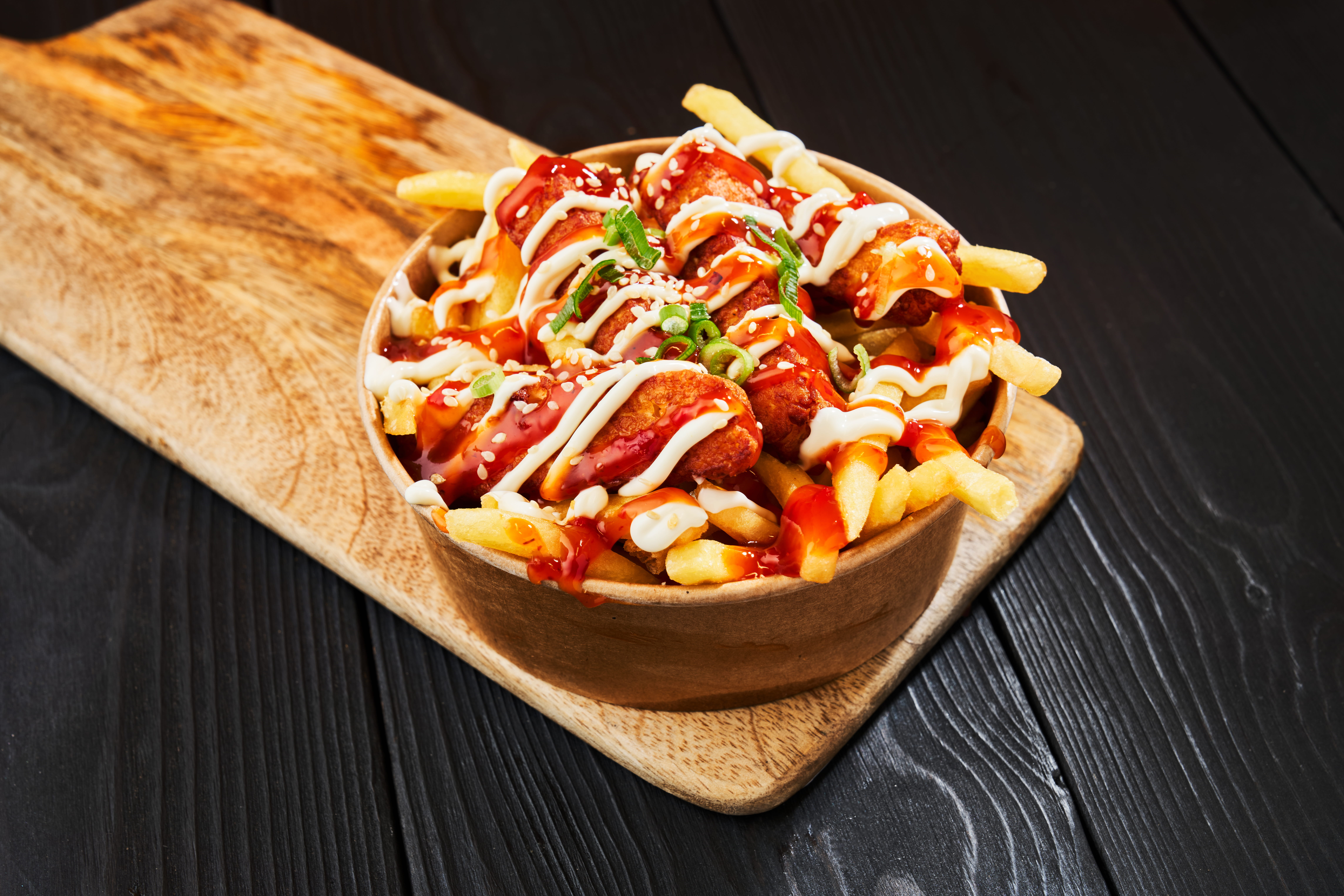 Monster Truck Serving Gourmet Loaded Fries