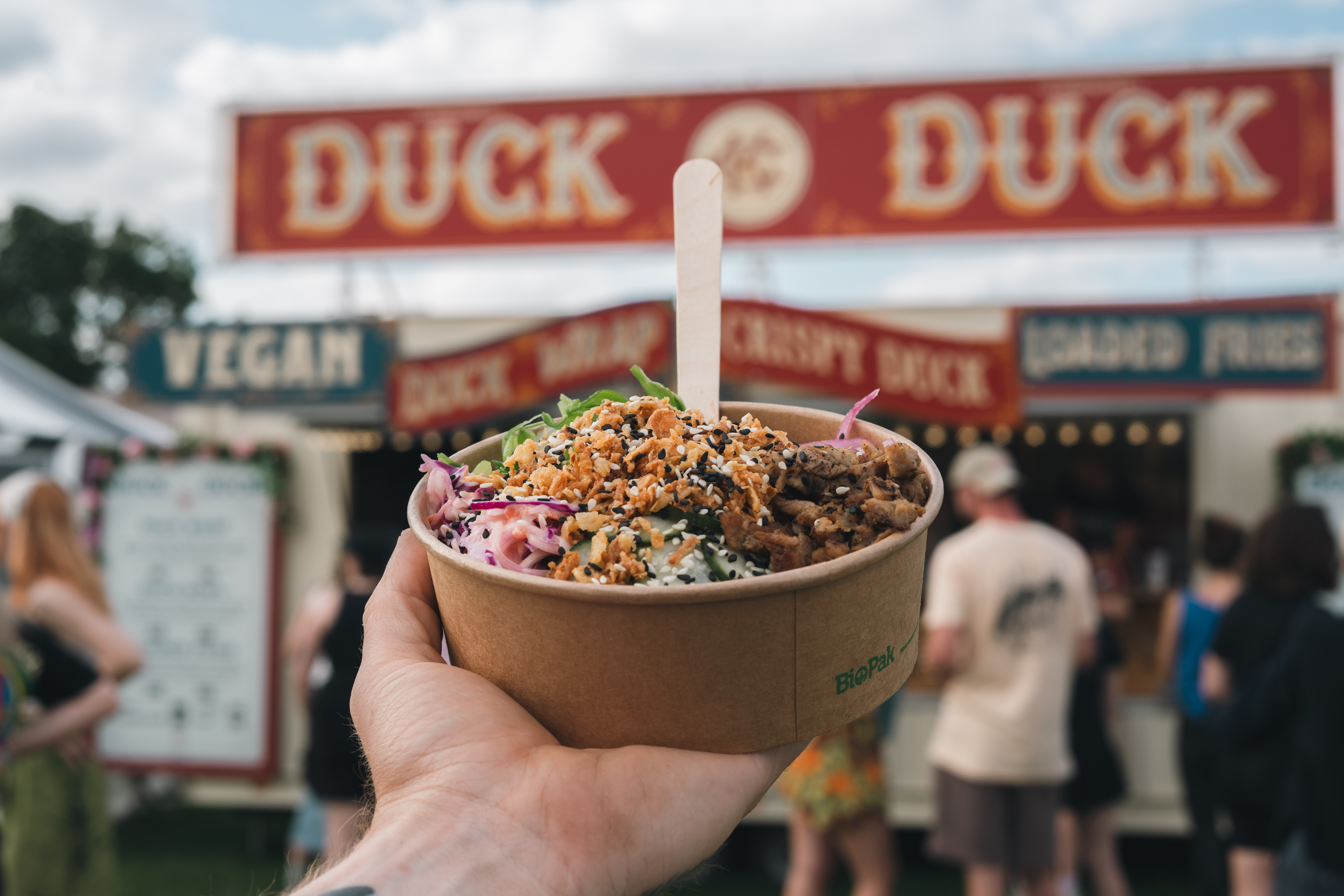 Le Crooked Canard Presents; Crispy Duck Wraps