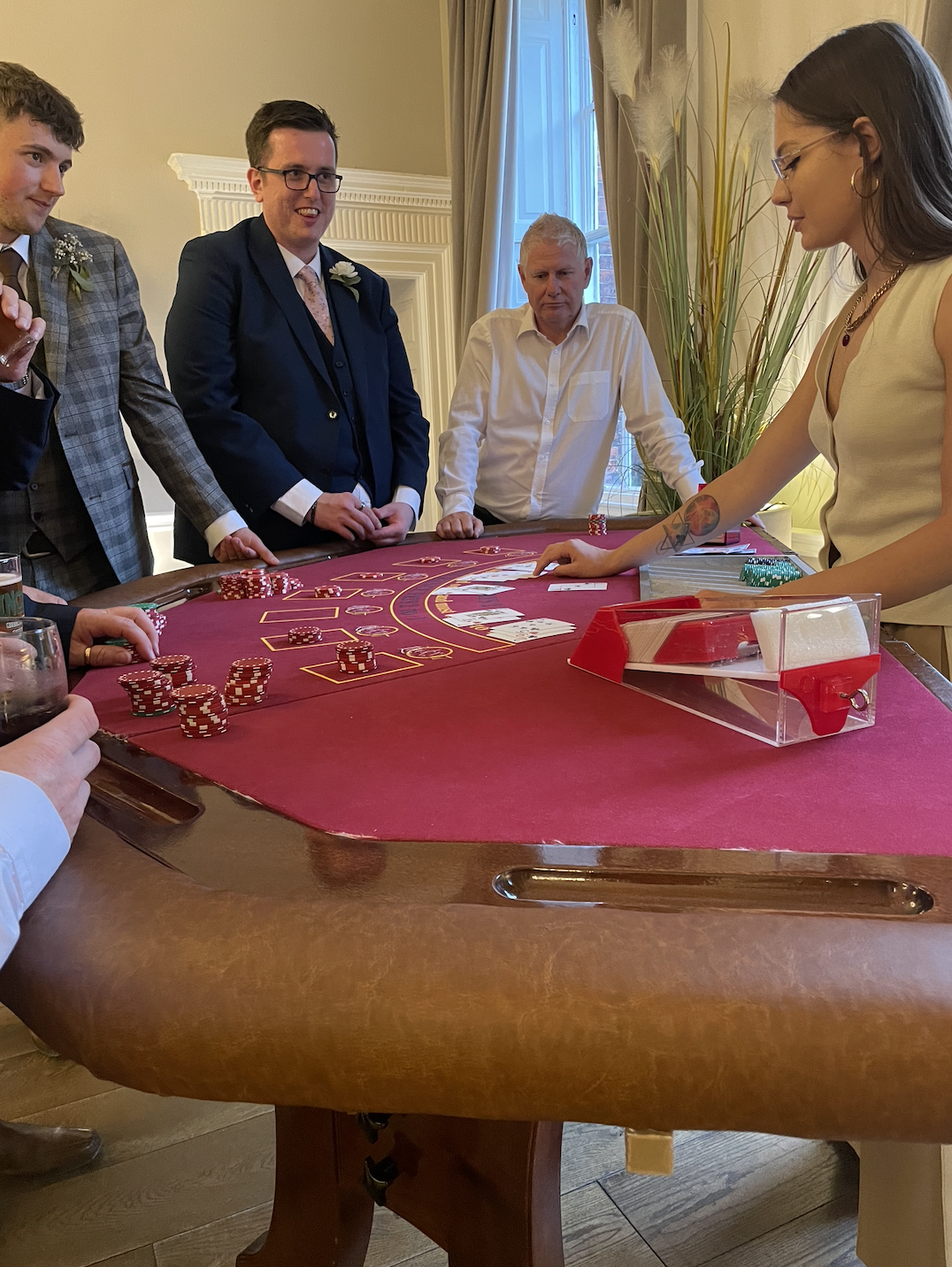 Transform Your Event With Fun Casino Blackjack Table