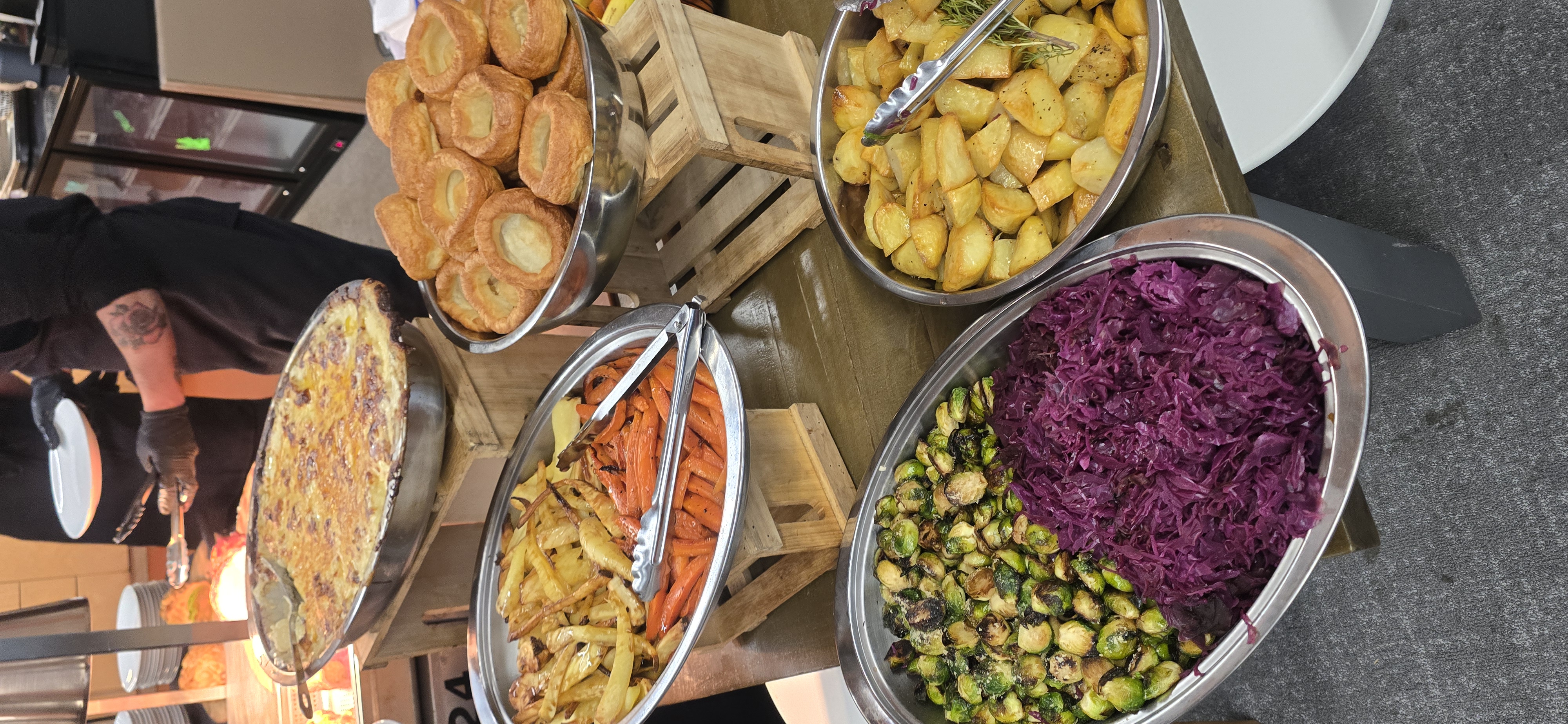 Locally Sourced Premium Festive Carvery Selection