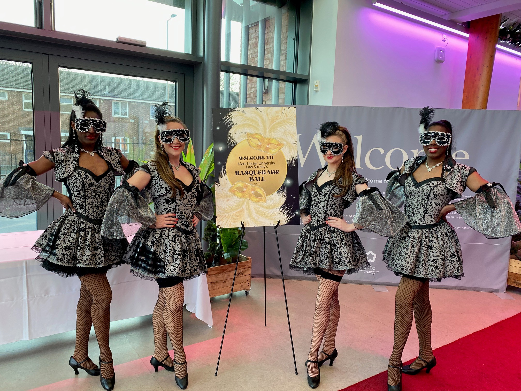 Masquerade Dancers Intrigue & Create Mystery