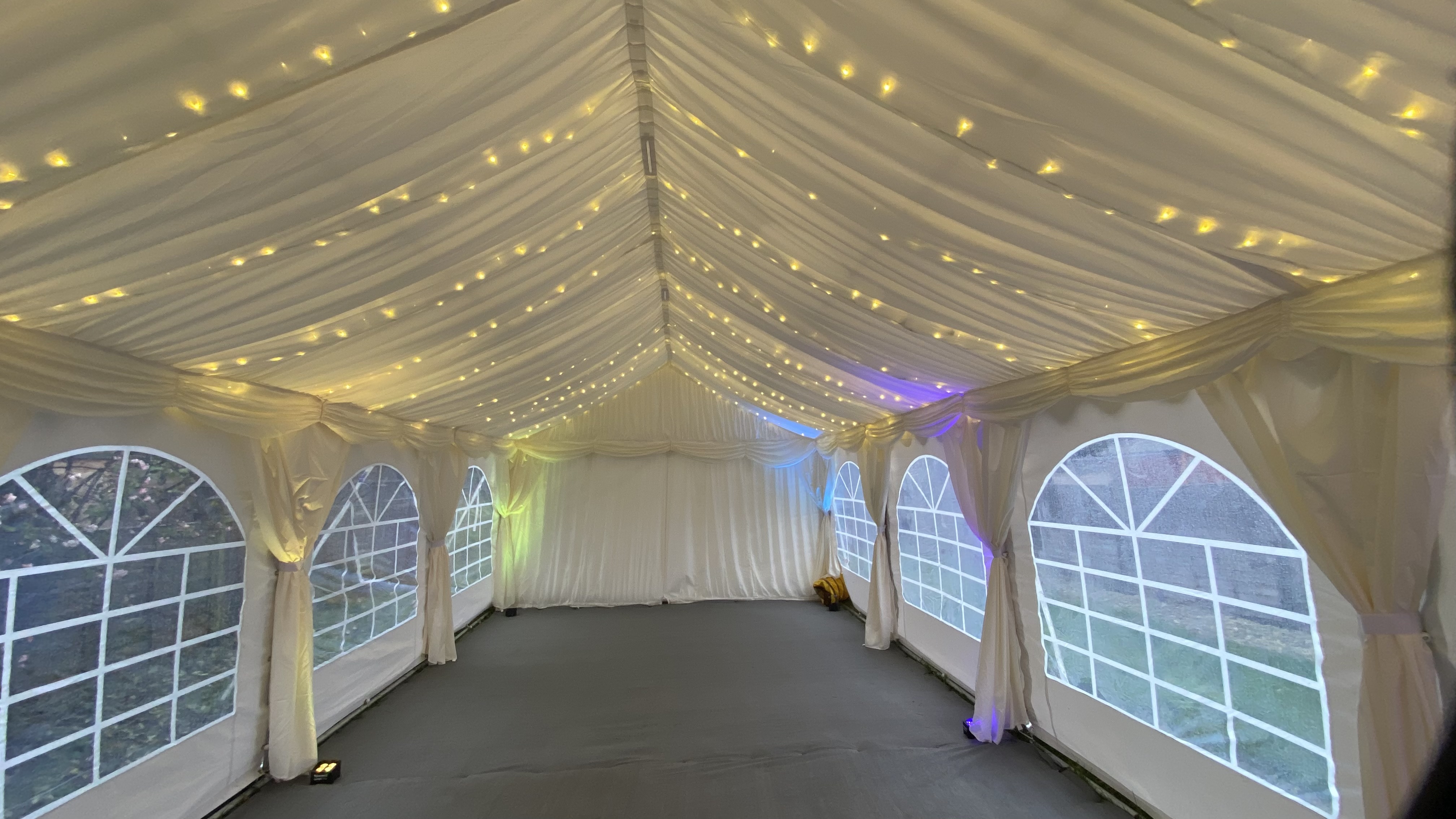 4m x 6m Marquee - A Properly Splendind Party Pavilion