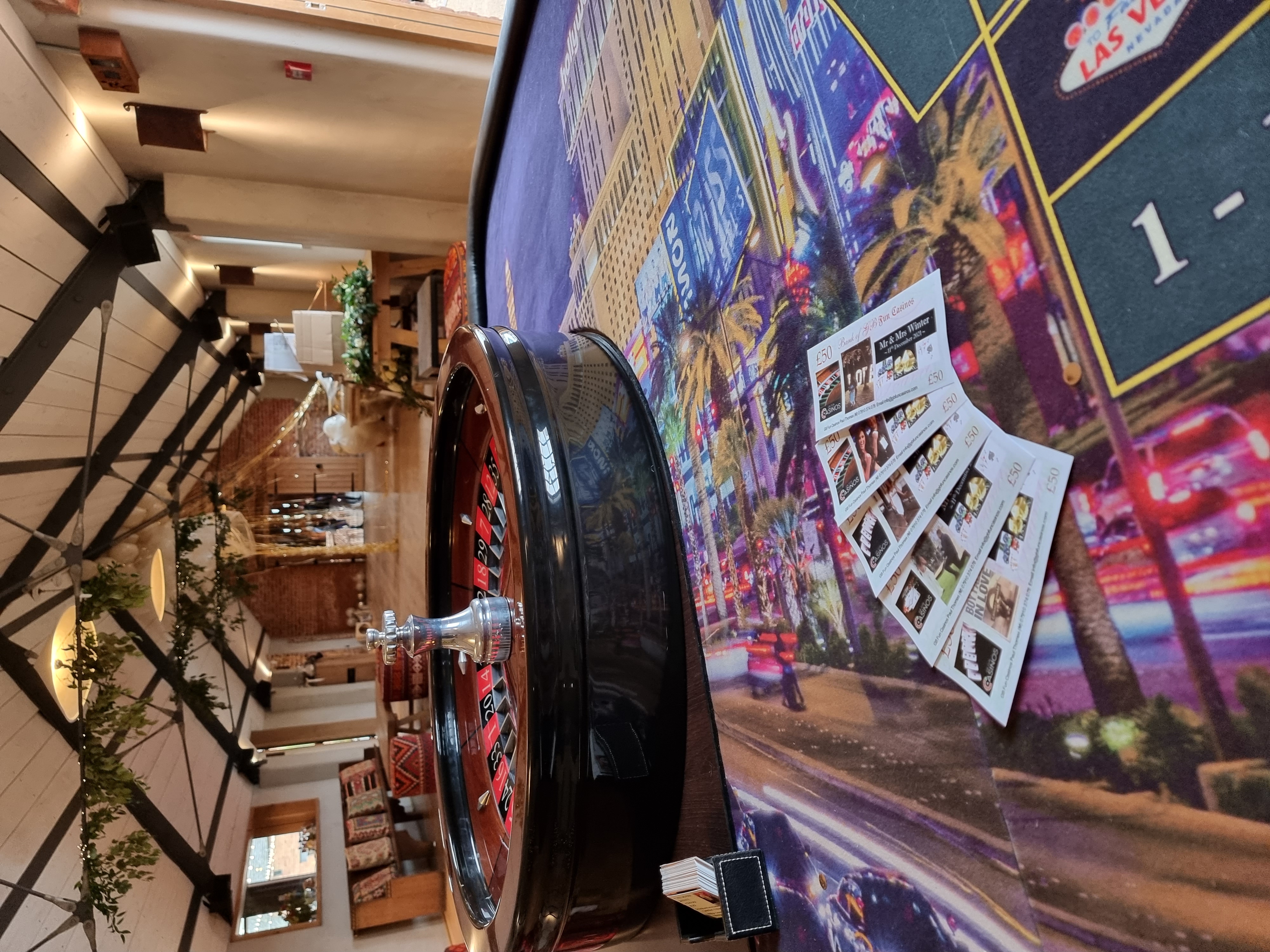 Roulette Table with Professional Croupier