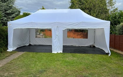 Premium 4m x 8m Marquee with 2 Free LED Letters or Numbers