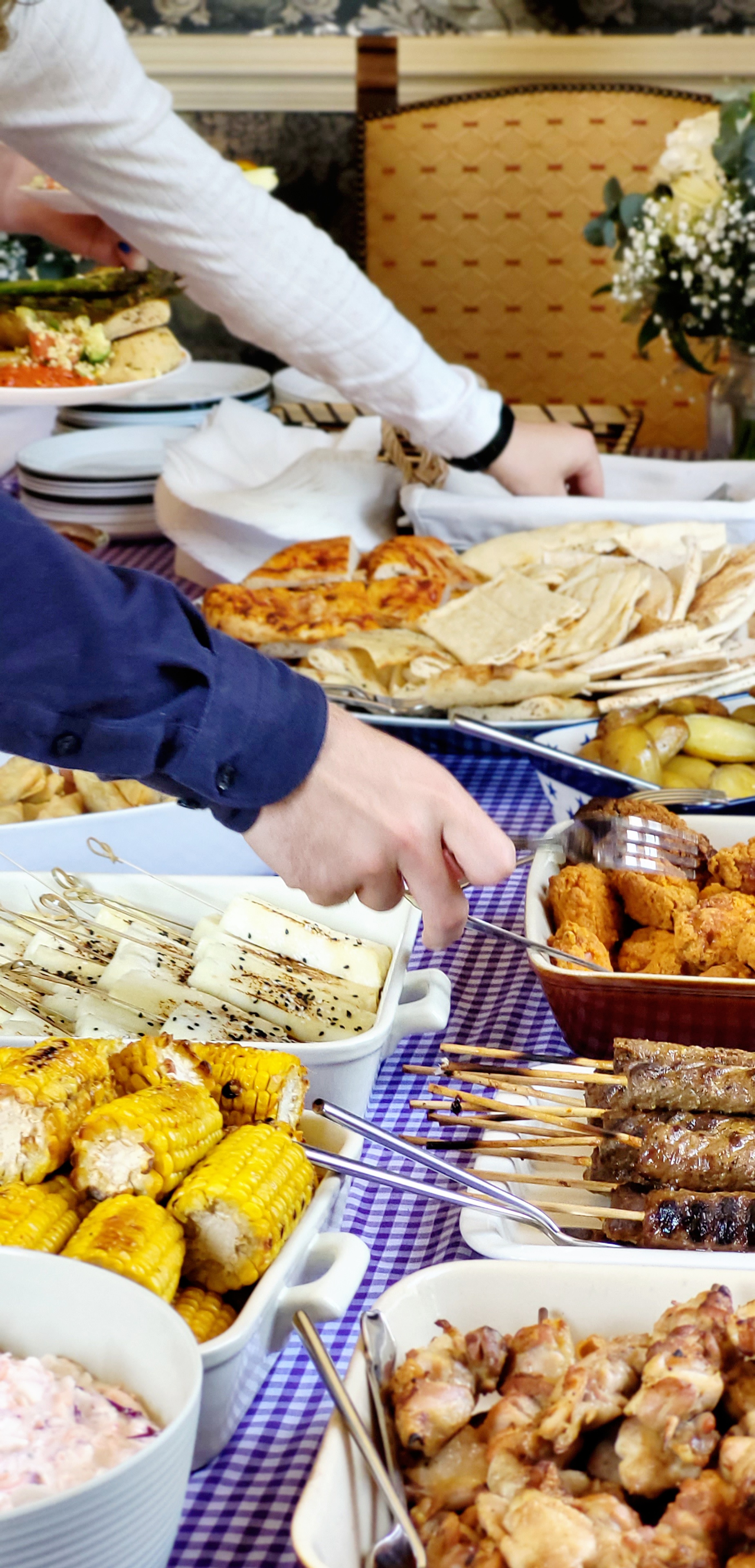 Taste of the Nations Buffet - a Display of Flavours from Around the World