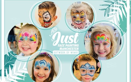 Professional, Colourful & Glittery Face Painting