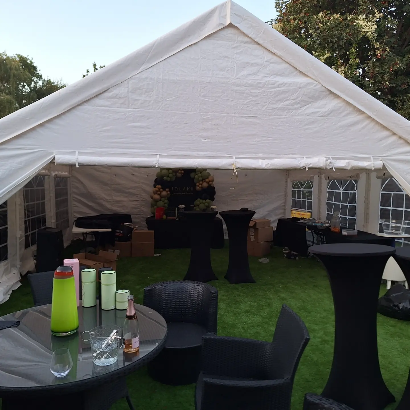 Party Tent Style Marquee 6m x 6m
