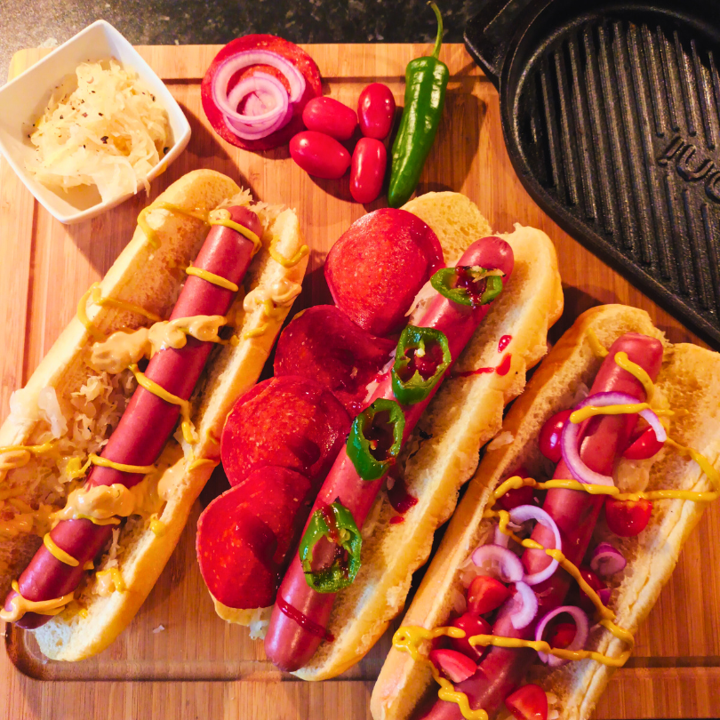 Authentic German Sausage Food Stand