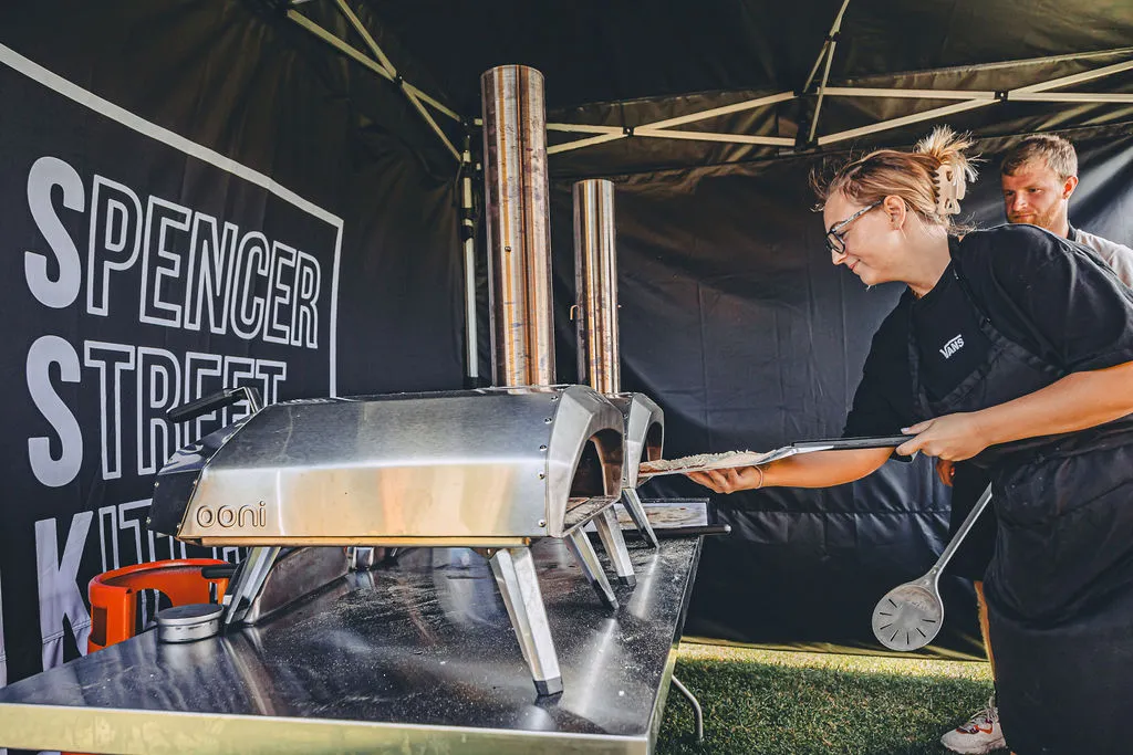 Freshly Fired Pizza Straight From Converted Horsebox