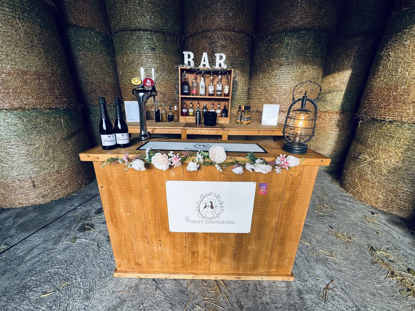 Elevate Your Event with Our Rustic Indoor Bar Experience