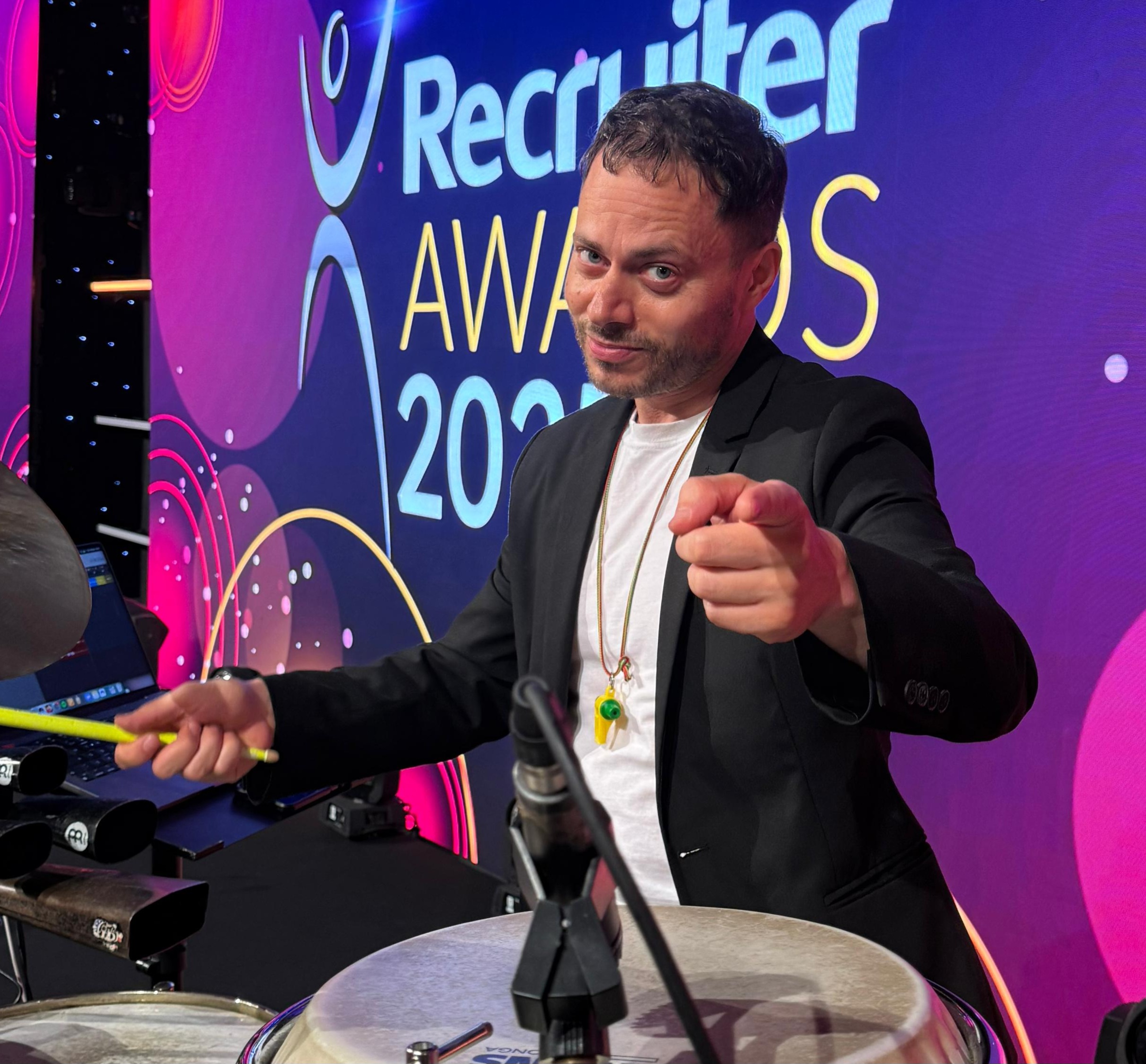 Highly Energetic Ibiza-Styled DJ & Percussion Performance by Assaf