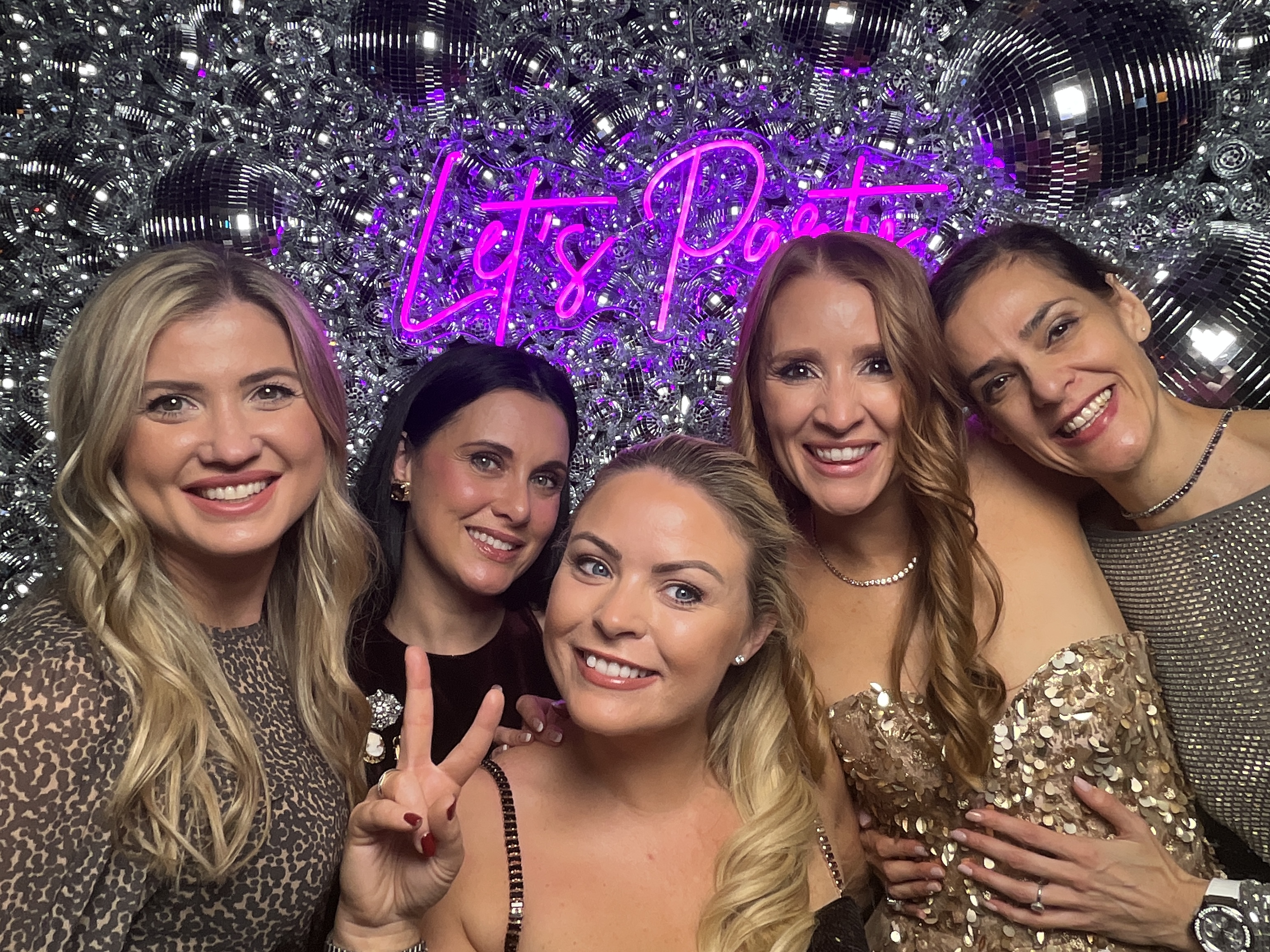 Vintage Photo Booth & Disco Wall Package