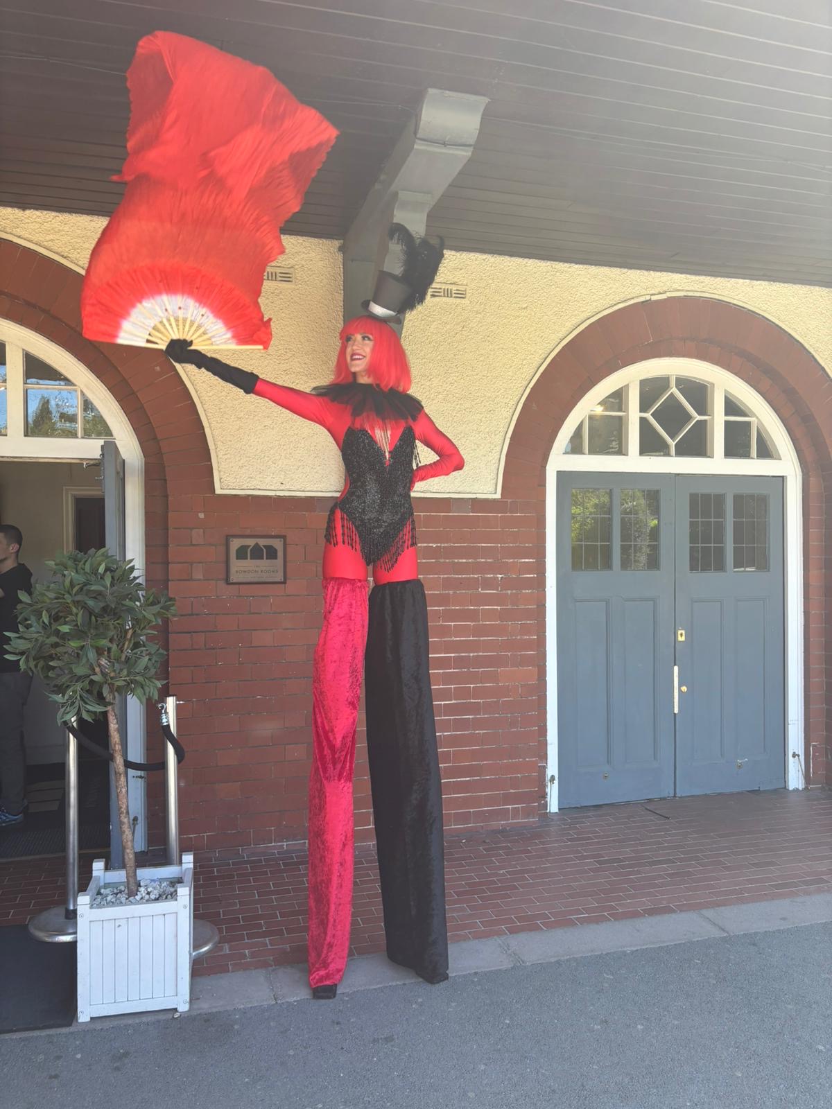Greatest Showman Circus Themed Stilt Walker