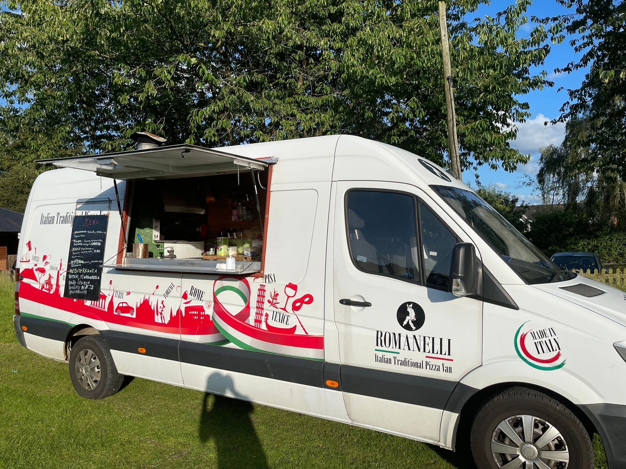 Traditional Italian Pizza Van