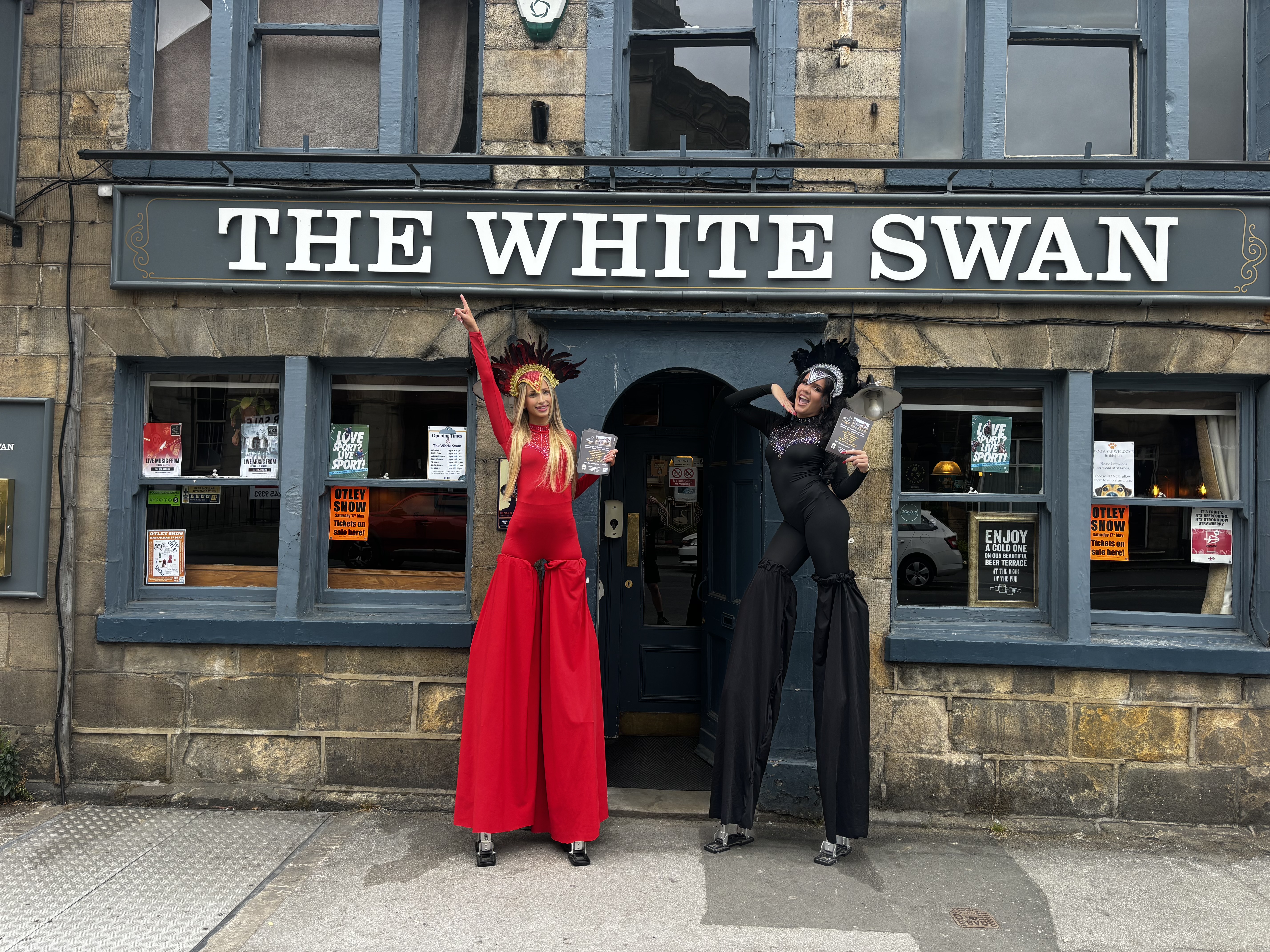 Dazzling Stilt Walker For Your Event