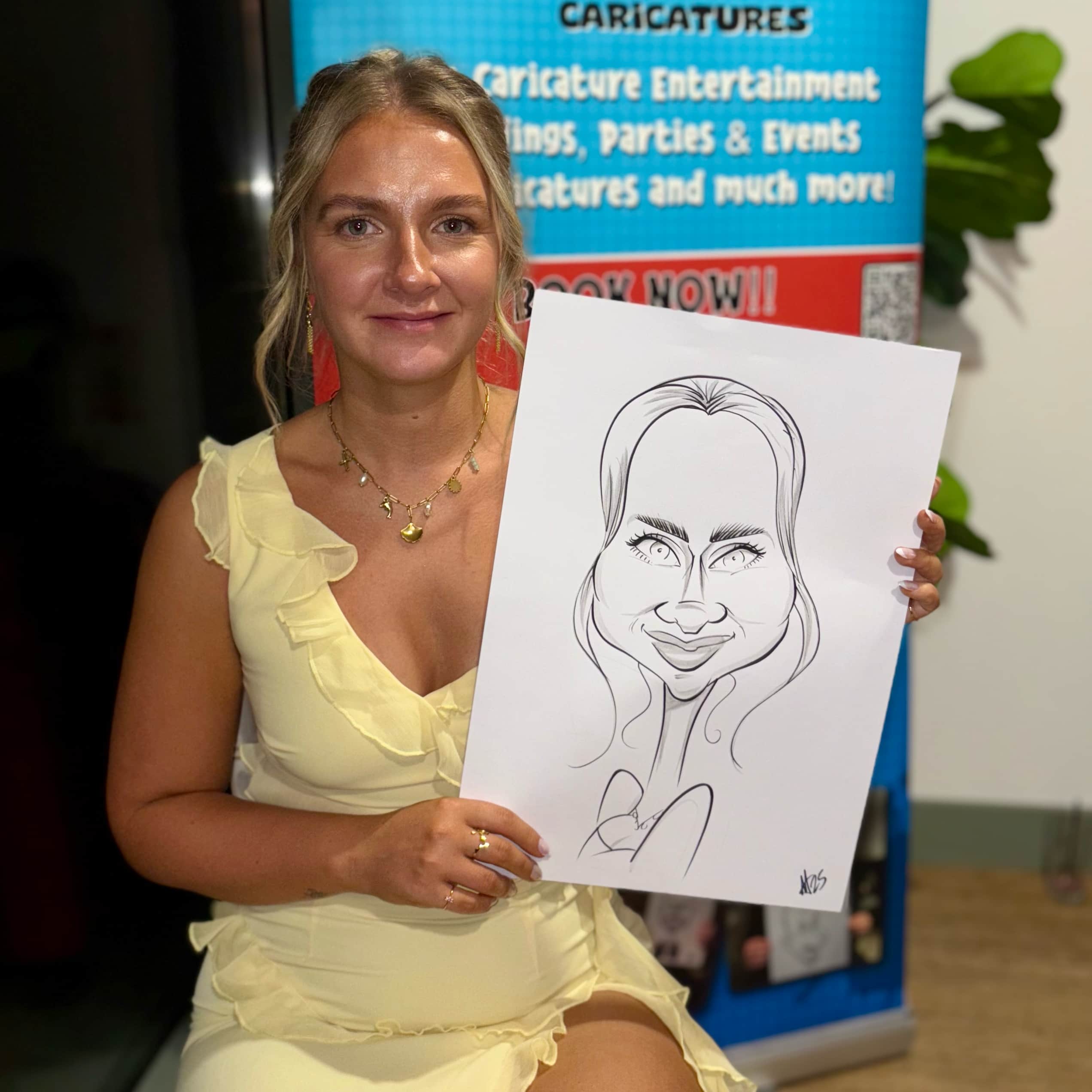 Caricatures from Geeky Ink give Laughs All Round with Fun & Entertainment